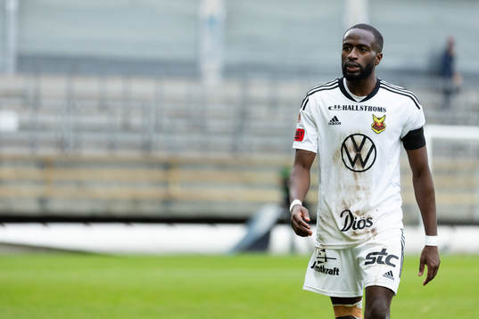 Östersunds Mansour Sinyan deppar