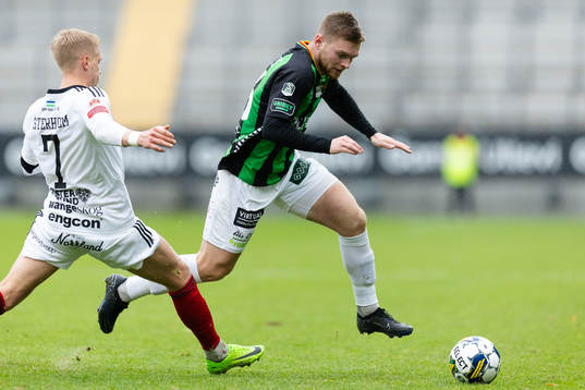 Östersunds Andre Österholm och GAIS  Dino Salihovic