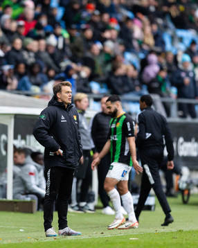 GAIS  tränare Fredrik Holmberg