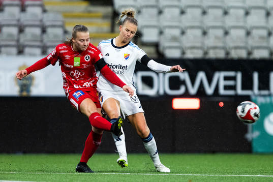 Örebros Inka Sarjanoja och Djurgårdens Nellie Lilja