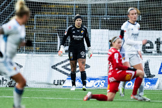 Djurgårdens målvakt Katelin Talbert