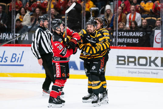 Luleås Olli Nikupeteri och Skellefteås Dylan Sikura