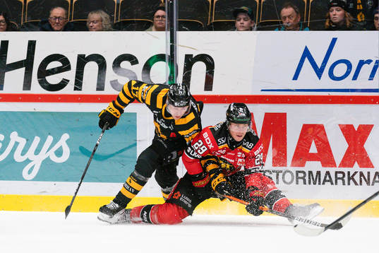 Skellefteås Pär Lindholm och Luleås Erik Gustafsson