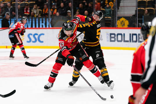 Luleås Linus Omark och Skellefteås Arvid Lundberg