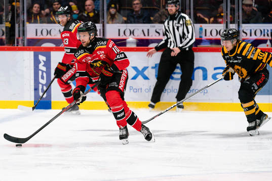 Luleås Einar Emanuelsson och Skellefteås Anton Heikkinen