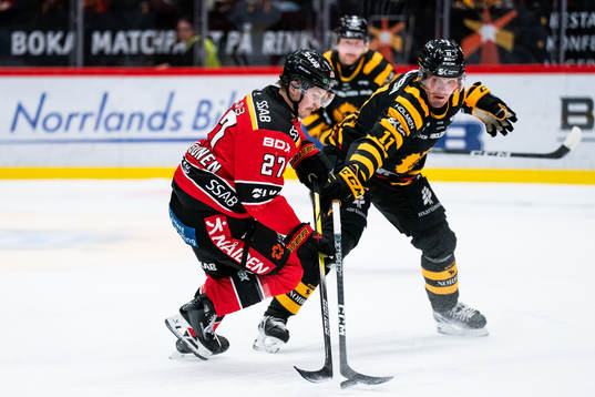 Luleås Oskari Laaksonen och Skellefteås Max Lindholm