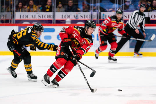 Skellefteås Rickard Hugg och Luleås Jesper Sellgren