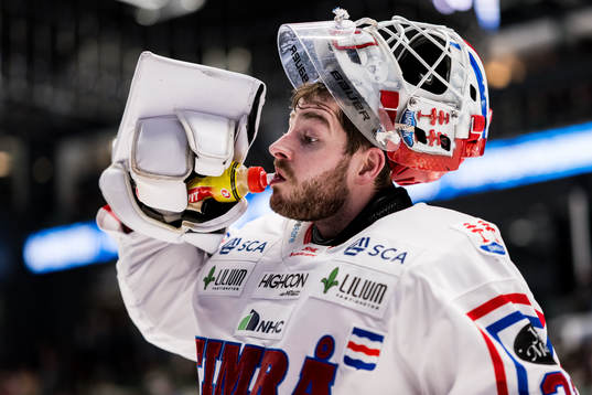 Timrå IKs målvakt Tim Juel