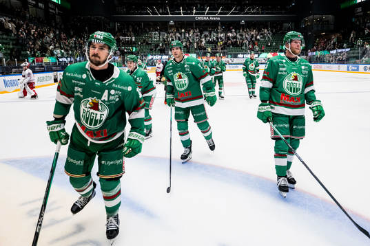 Rögle BKs Brady Ferguson, Adam Tambellini och Ludvig