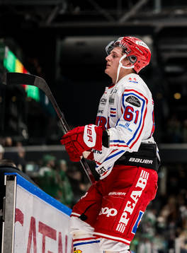 Timrå IKs Axel Rindell deppar