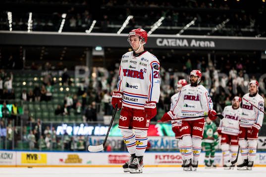 Timrå IKs Simon Forsmark deppar