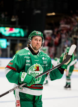 Rögle BKs Michael Kapla jublar