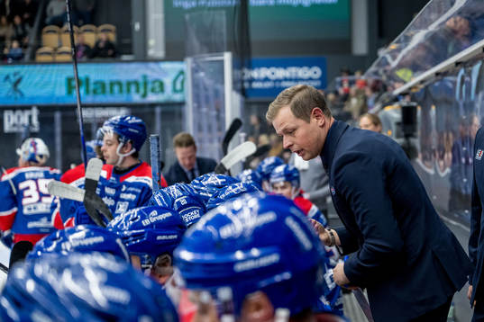 Oskarshamns tränare Martin Filander