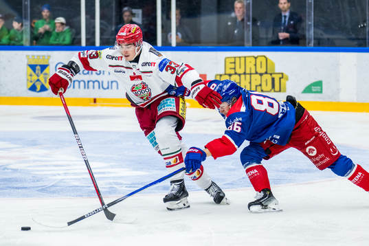MoDos Kristians Rubins och Oskarshamns Lukas Jasek