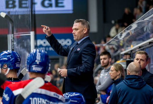 Oskarshamns assisterande tränare Mikael Sandberg