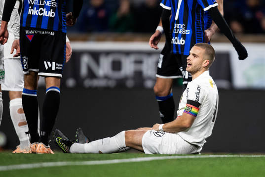 Brommapojkarnas Amadeus Sögaard deppar