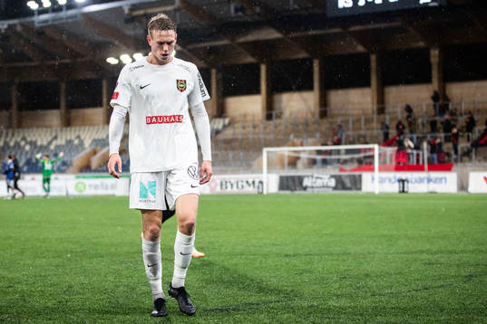 Brommapojkarnas Torbjörn Lysaker Heggem deppar