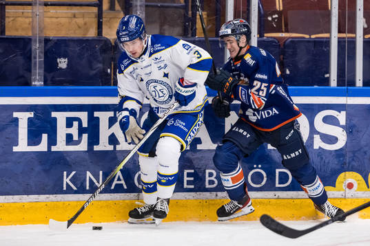 Leksands Fred Nilsson och Växjös Filip Eriksson