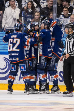 Under ishockeymatchen i SHL mellan Leksand och Växjö