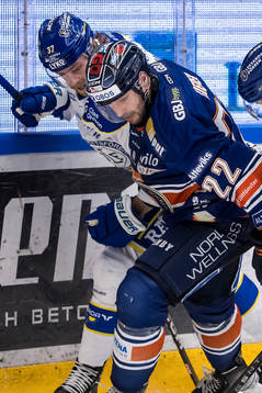 Leksands Anton Lindholm och Växjös Tobias Rieder
