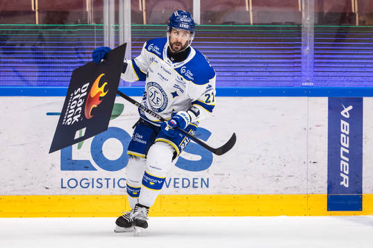 Leksands Marek Hrivik jubel
