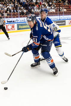 Växjös Emil Sylvegård och Leksands Anton Johansson