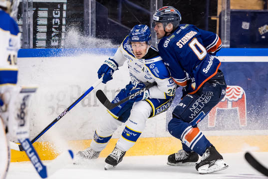 Leksands Patrik Noren och Växjös Victor Stjernborg