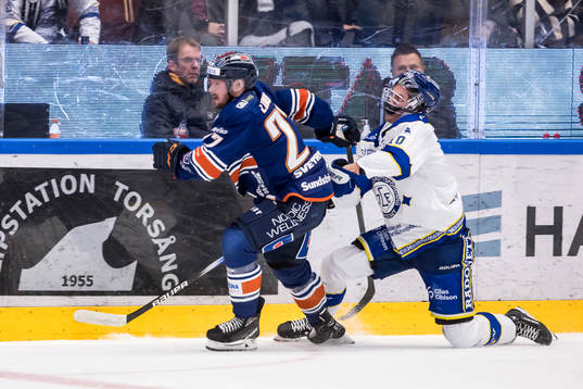 Växjös Martin Lundberg och Leksands Anton Johansson