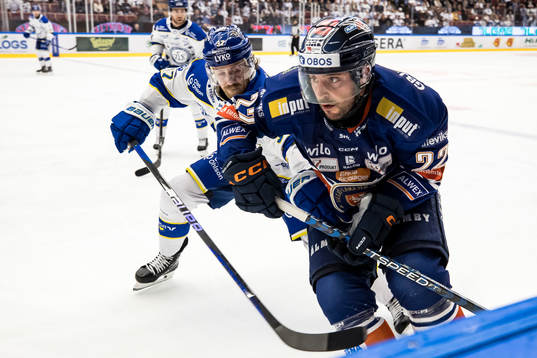 Leksands Anton Lindholm och Växjös Tobias Rieder