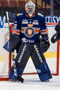 Växjös målvakt Emil Larmi
