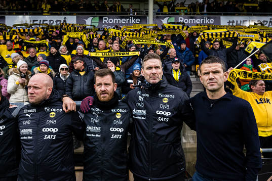 Marius Bøe, assistant coach of Lillestrøm,, Frode Kippe