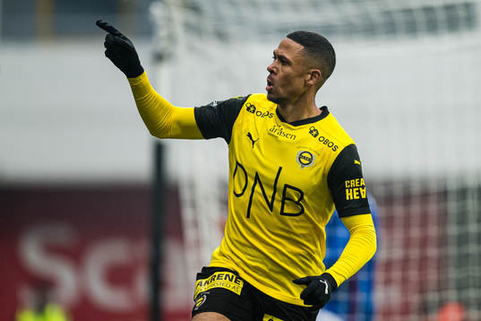 Mathis Gazoa Kippersund Bolly of Lillestrøm celebrates