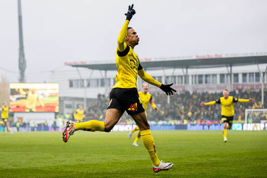 Mathis Gazoa Kippersund Bolly of Lillestrøm celebrates
