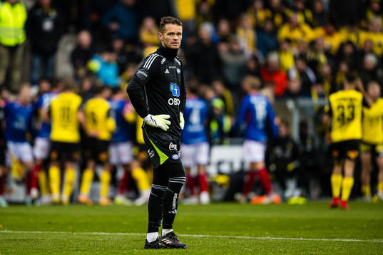 Jacob Storevik of Vålerenga looks dejected