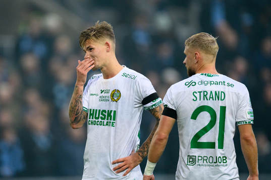 Hammarbys Fredrik Hammar deppar