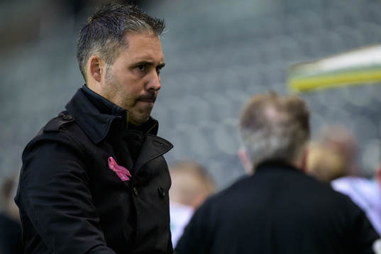 Hammarbys tränare Marti Cifuentes deppar
