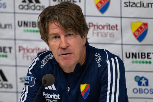 Djurgårdens tränare Thomas Lagerlöf