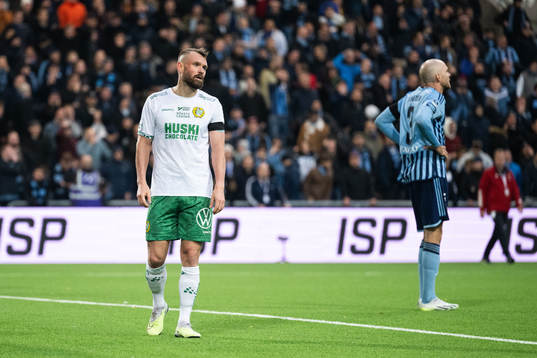 Hammarbys Mads Fenger Nielsen och Djurgårdens Marcus