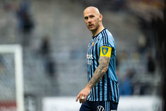 Djurgårdens Magnus Eriksson deppar