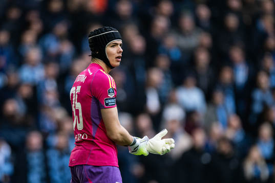 Djurgårdens målvakt Jacob Widell Zetterström