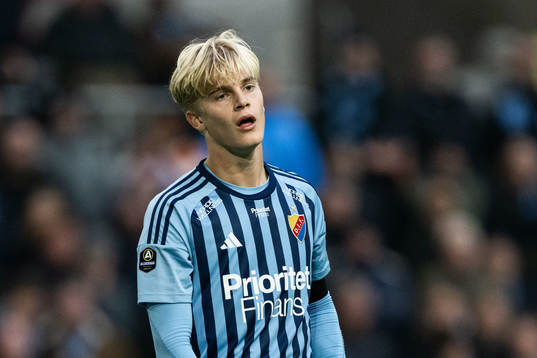 Djurgårdens Lucas Bergvall deppar