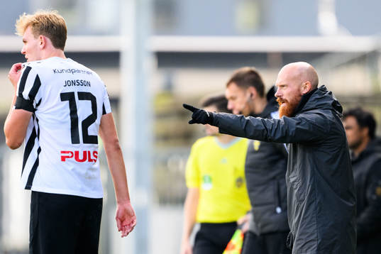 Landskronas tränare Max Mölder
