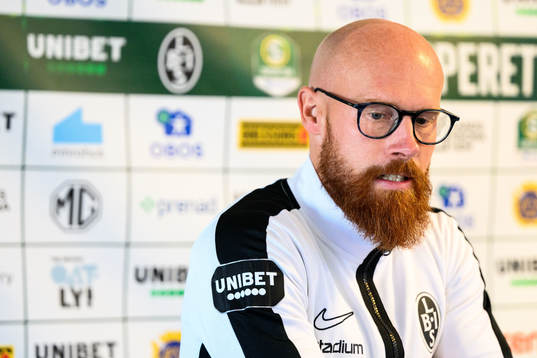 Landskronas tränare Max Mölder