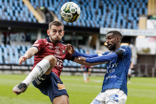 Örgrytes Erion Sadiku och Trelleborgs Mohammed Khalid Saeid