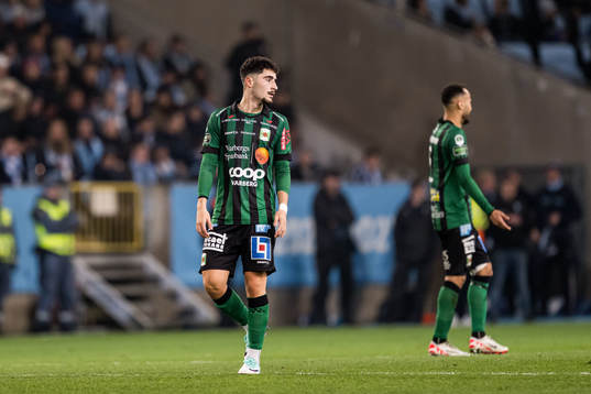 Varbergs Ismet Lushaku deppar