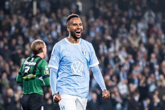 Malmö FFs Isaac Kiese Thelin jublar