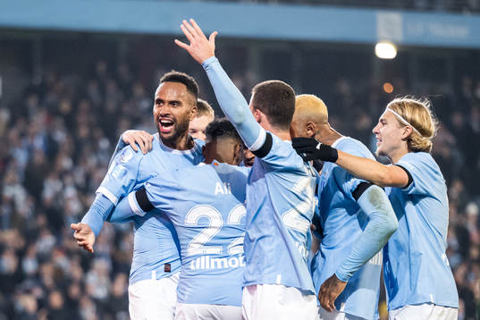 Malmö FFs Isaac Kiese Thelin jublar