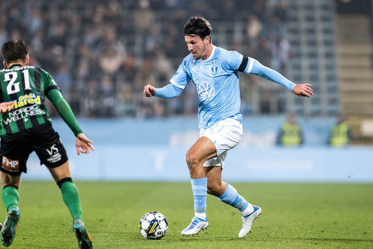 Malmö FFs Stefano Vecchia och Stefano Vecchia