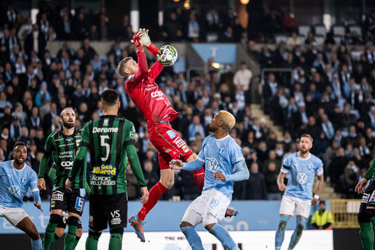 Varbergs målvakt Fredrik Andersson