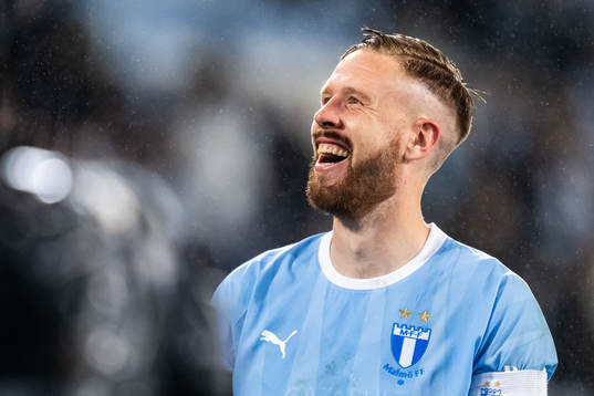 Malmö FFs Pontus Jansson jublar